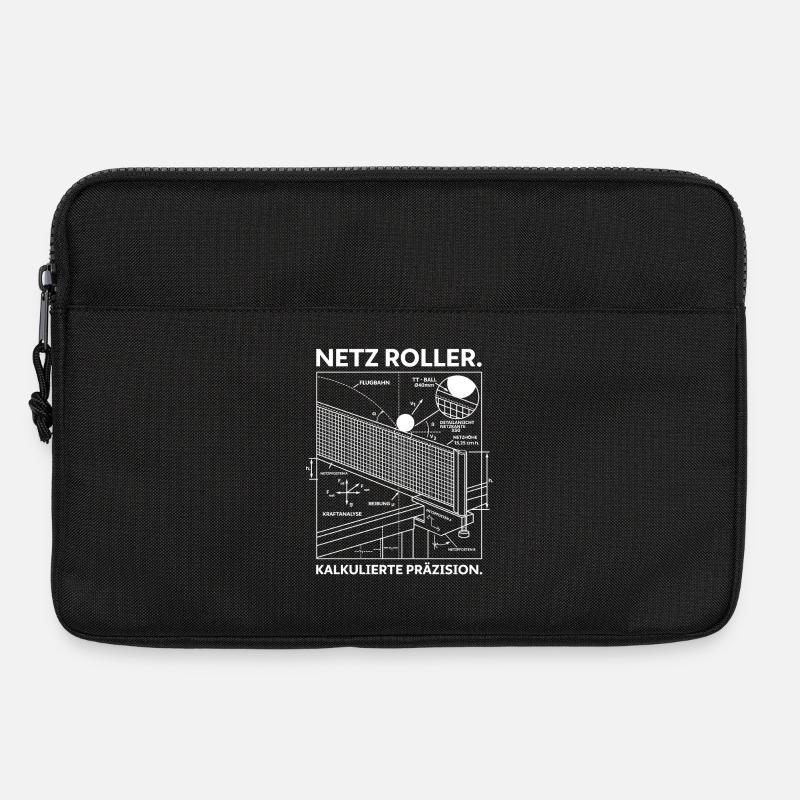 Netzroller: Kalkulierte Präzision - Laptoptasche 13" - Schwarz