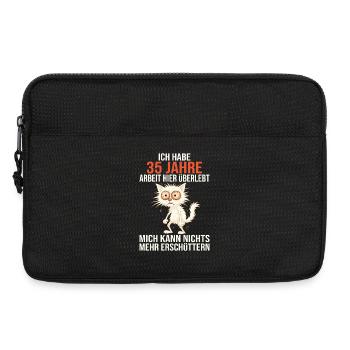 35th Anniversary of the Company Service Anniversary of Work - Laptop bag 13" - black - Front