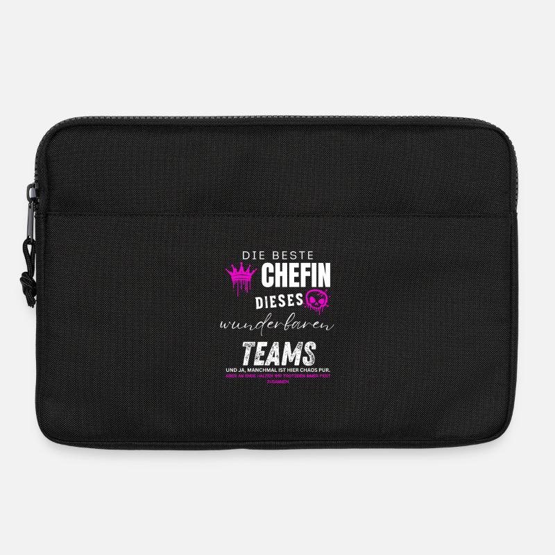 beste Chefin wunderbares Team Chefin geschenke - Laptop bag 13" - black