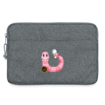 Wurm Bowling Bowlingkugel Pin - Laptoptasche 13" - Grau meliert - Vorne