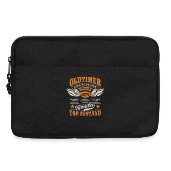 Oldtimer March 1976 - Geburtstag - Geschenk - Laptoptasche 13" - Schwarz - Vorne