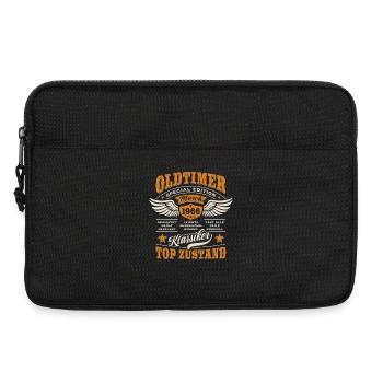 Oldtimer March 1966 - Geburtstag - Geschenk - Laptoptasche 13" - Schwarz - Vorne