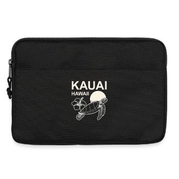 Kauai Turtle Hibiscus - Laptop bag 13" - black - Front
