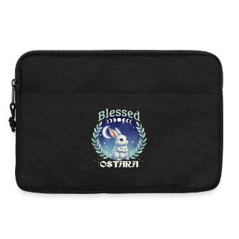 Ostara Joyeuses Pâques Printemps païen - Sacoche pour ordinateur portable 13 pouces - noir - Devant
