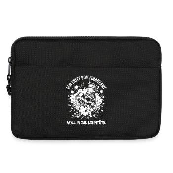 The net destroyed by the tax office - Laptop bag 13" - black - Front
