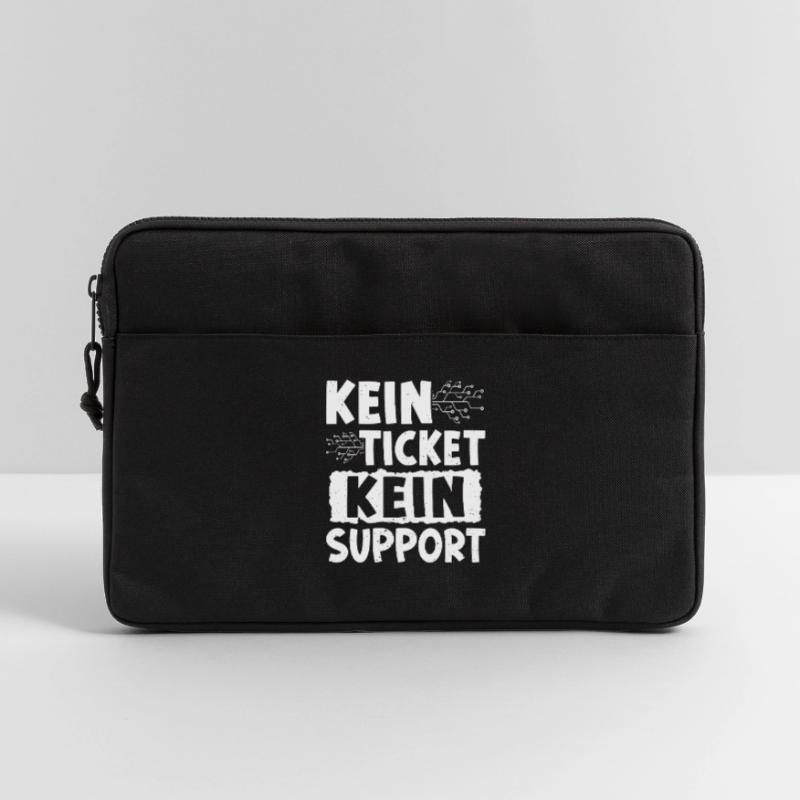 Nerd Computer NO TICKET NO PROBLEM FUNNY Laptop bag 13"