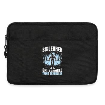 Après MONITEUR DE SKI SKI SPEED DRINK FASTER FUN - Sacoche pour ordinateur portable 13 pouces - noir - Devant