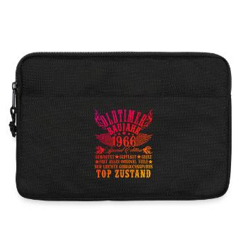 60th Birthday 60 Years Decoration 1965 Gift Funny - Laptop bag 13" - black - Front
