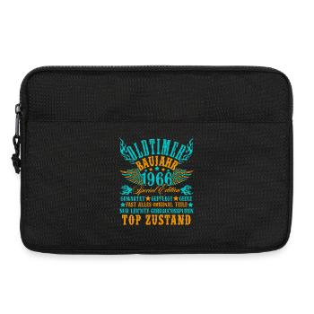60th Birthday 60 Years Decoration 1965 Gift Funny - Laptop bag 13" - black - Front