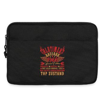 60th Birthday 60 Years Decoration 1965 Gift Funny - Laptop bag 13" - black - Front