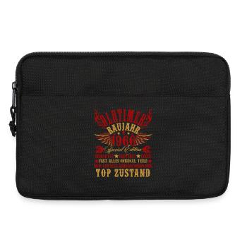 60th Birthday 60 Years Decoration 1965 Gift Funny - Laptop bag 13" - black - Front