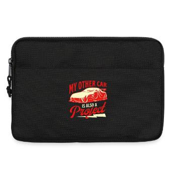 Mein anderes Auto ist ebenfalls JDM Racing Projekt - Laptoptasche 13" - Schwarz - Vorne