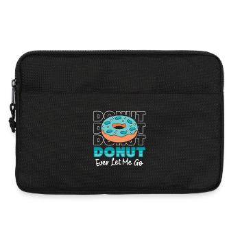 Restauration rapide en donuts - Sacoche pour ordinateur portable 13 pouces - noir - Devant
