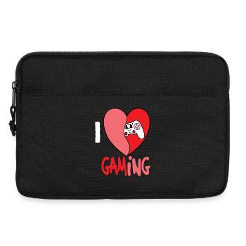 I LOVE GAMING - Laptoptasche 13" - Schwarz - Vorne