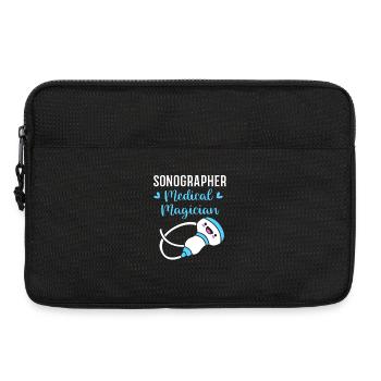 Ultraschall - Laptoptasche 13" - Schwarz - Vorne