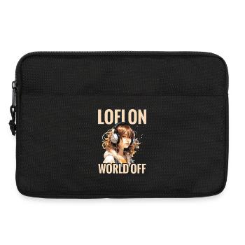  Lofi Jazz Mix for Studying Relaxation Music Lofi - Laptop bag 13" - black - Front