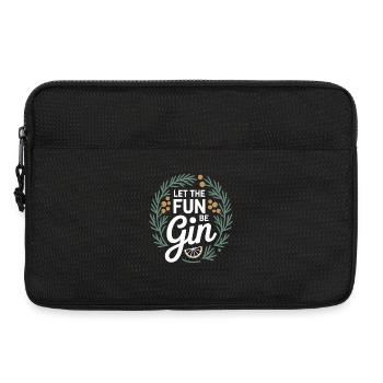 Gin Que le plaisir soit Gin & Tonic Fête des Amateurs Gin - Sacoche pour ordinateur portable 13 pouces - noir - Devant