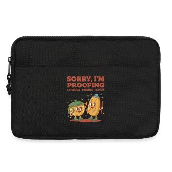 Levain Je suis désolé, je me révèle artisanal - Sacoche pour ordinateur portable 13 pouces - noir - Devant
