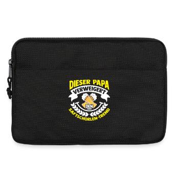 Beer Father Father's Day Dad - Laptop bag 13" - black - Front
