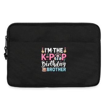I'm The K-Pop Birthday Brother - Laptop bag 13" - black - Front