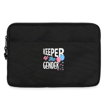 Hüter Des Geschlechts Luftballons Reveal - Laptoptasche 13" - Schwarz - Vorne