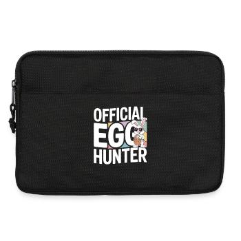 Official Egg Hunter Osterhase Ostern Humor - Laptoptasche 13" - Schwarz - Vorne