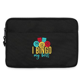 Bingo Game I Bingo My Best Bingo - Laptoptasche 13" - Schwarz - Vorne