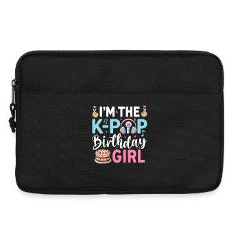 I'm The K-Pop Birthday Girl - Laptoptasche 13" - Schwarz - Vorne