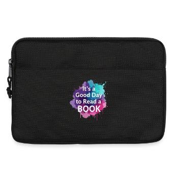 Lecture des livres Bonjour - Sacoche pour ordinateur portable 13 pouces - noir - Devant