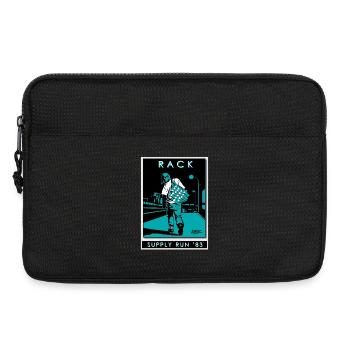 Rack Supply Run '83 - Laptoptasche 13" - Schwarz - Vorne