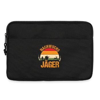 Jagd Ausbildung Jagen Waidmann Jäger - Laptoptasche 13" - Schwarz - Vorne