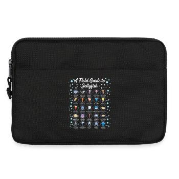 Guide To Jellyfish Scientific Biology - Laptop bag 13" - black - Front