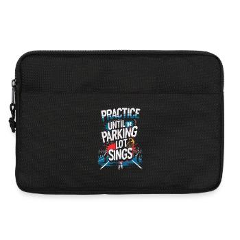 Spielmannszug Blaskapelle The Parking Lot Sings - Laptoptasche 13" - Schwarz - Vorne