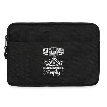 Leere Nest-Eltern gehen aufs College leer - Laptoptasche 13" - Schwarz - Vorne
