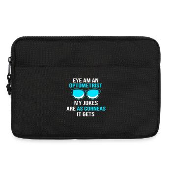 Optik Optiker Augenarzt - Laptoptasche 13" - Schwarz - Vorne