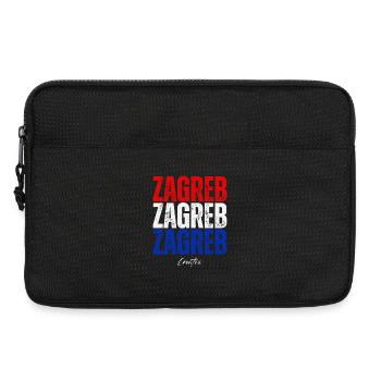 Zagreb in the Heart, Serbie aujourd’hui - Sacoche pour ordinateur portable 13 pouces - noir - Devant