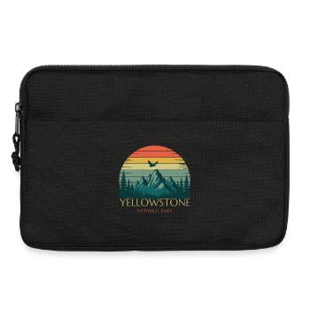 Yellowstone National Park - Laptop bag 13" - black - Front