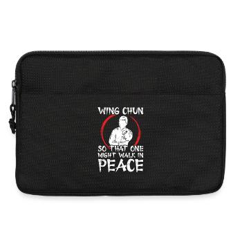 Wing Chun-Lehrer Kampfkunstunterricht Wing Chun - Laptoptasche 13" - Schwarz - Vorne