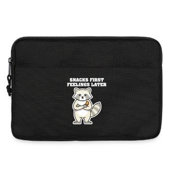EN-CAS, PREMIERS SENTIMENTS PUIS RATON LAVEUR - Sacoche pour ordinateur portable 13 pouces - noir - Devant