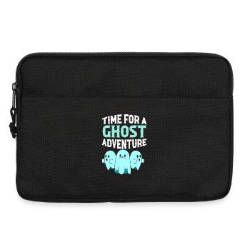 ghost witching hour ghosts paranormal - Laptop bag 13" - black - Front