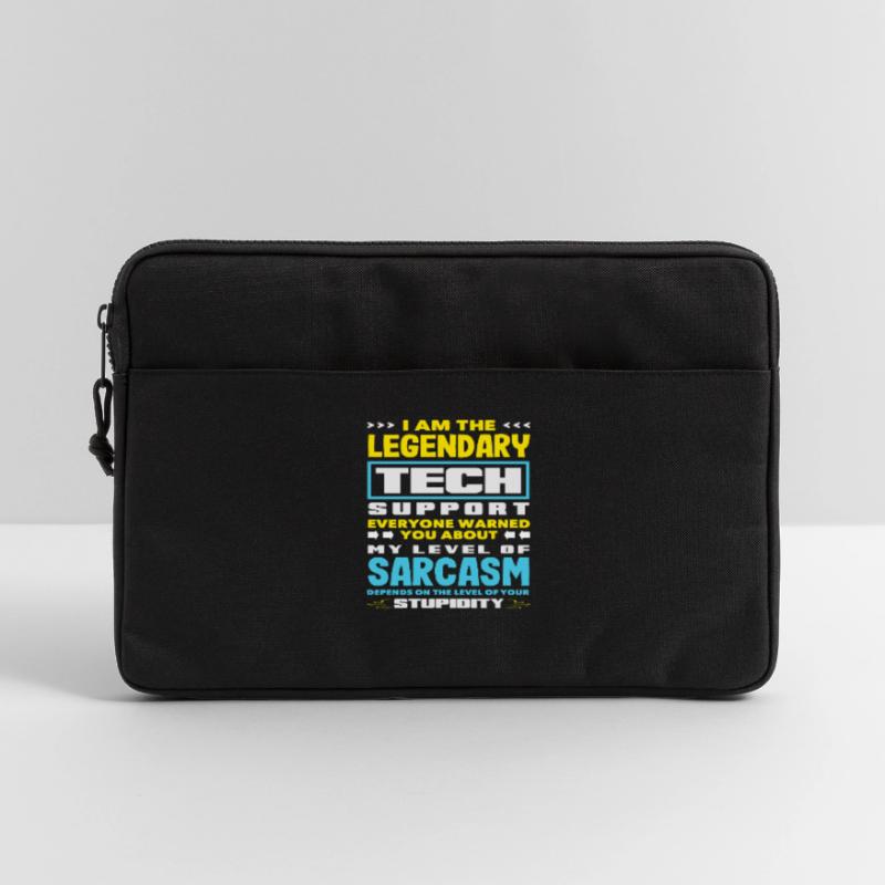 Legendärer Tech Support Sarkasmus IT Admin Laptoptasche 13"