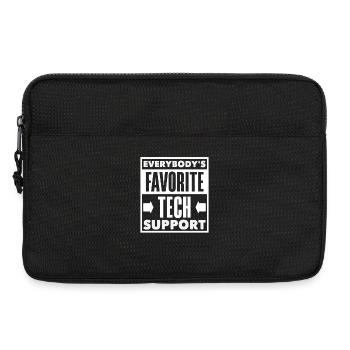 Jedermanns Lieblings Tech Support IT Admin - Laptoptasche 13" - Schwarz - Vorne