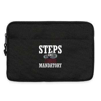 Schnittsaison Bei Reduziertem Kaloriendefizit - Laptoptasche 13" - Schwarz - Vorne