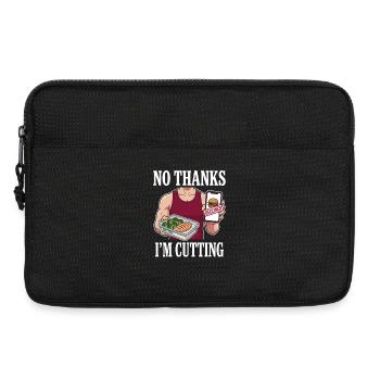 Schnittsaison Bei Reduziertem Kaloriendefizit - Laptoptasche 13" - Schwarz - Vorne