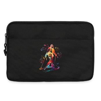 Ski alpin Sports d’hiver Ski de randonnée - Sacoche pour ordinateur portable 13 pouces - noir - Devant