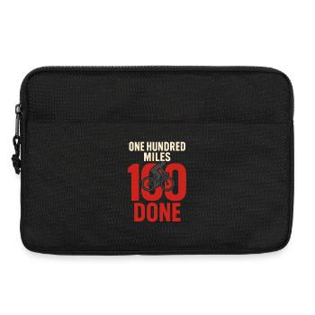 Century Ride 100-meilen-fahrt Radfahrer Century - Laptoptasche 13" - Schwarz - Vorne