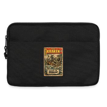 Kraken Sea Monster Vintage Comic - Laptop bag 13" - black - Front