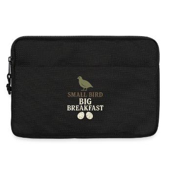 Quail Keeper Quail Farmer Backyard Quail - Laptop bag 13" - black - Front