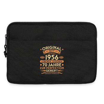 Original seit 1956 – Lebende Legende 70 Jahre - Laptoptasche 13" - Schwarz - Vorne