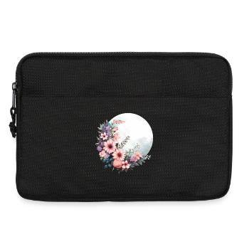 Wildblumen-Frühling Frohes Ostern Ostara - Laptoptasche 13" - Schwarz - Vorne